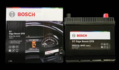 Ắc quy Bosch EFB Q-85 95D23L(Start-Stop) | 12V | 65Ah