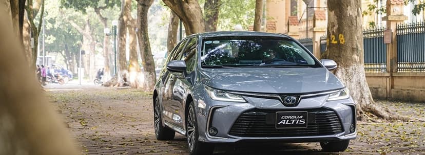 Toyota Corolla Altis là một trong những dòng xe phù hợp với Lốp Michelin 195/65R15 Primacy 4 ST | 4PR 91V