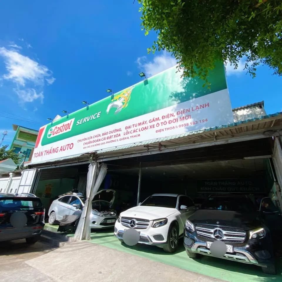 Toàn Thắng Auto là một gara đáng tin cậy tại Quận 8 - Source: Facebook