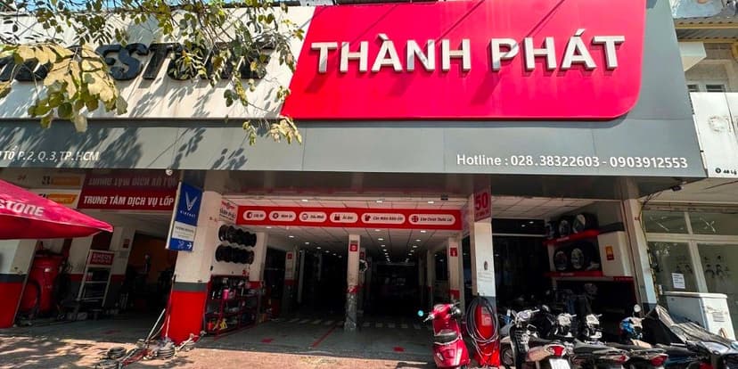 Gara Thành Phát chuyên thay lốp, sửa chữa, bảo dưỡng ô tô