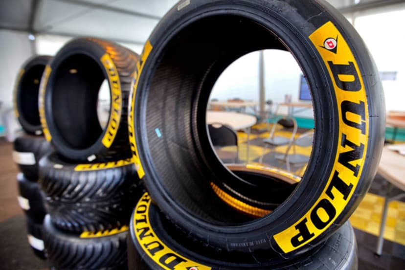Dunlop là hãng lốp gắn liền với các giải đua xe thể thao