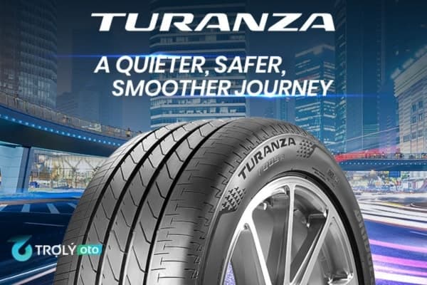 Bridgestone Turanza là dòng lốp mang lại trải nghiệm lái xe êm ái