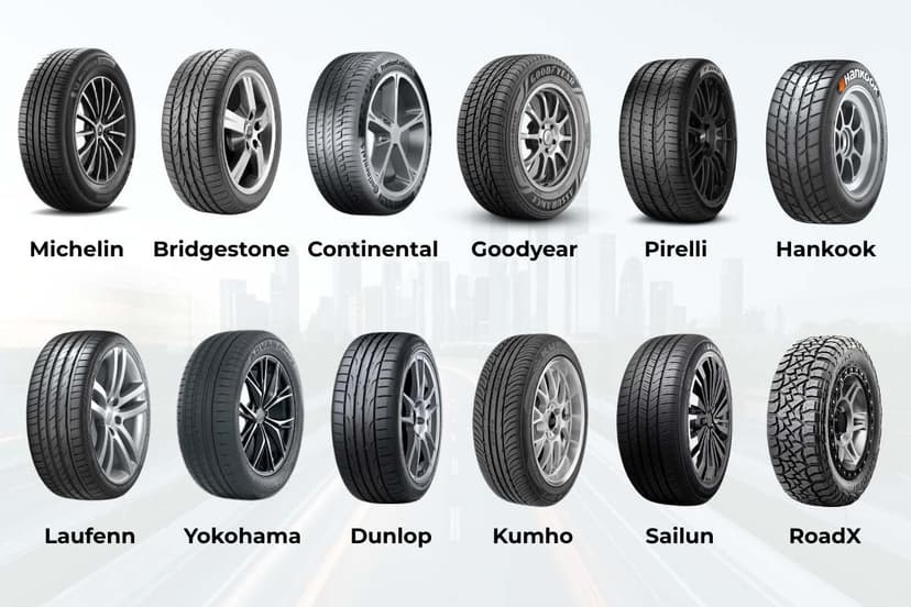 Một số thương hiệu lốp ô tô được ưa chuộng hiện nay