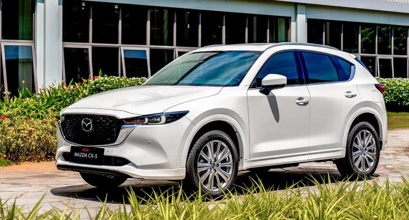 Các phiên bản xe Mazda CX-5 hiện sử dụng lốp 225/55R19