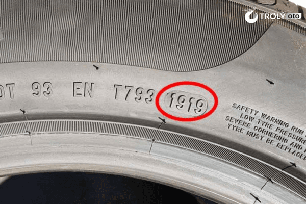 Mã DOT 1919 nghĩa là sản phẩm tuần thứ 19 của năm 2019