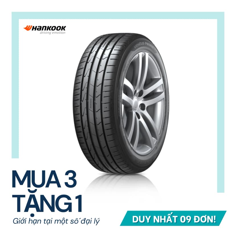 Lốp Hankook 215/50R17 Ventus Prime3 K125 | 4pr | Indonesia