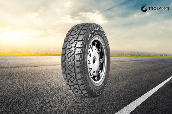 Lốp Kumho được thiết kế với gai lốp tối ưu giúp tăng khả năng bám đường