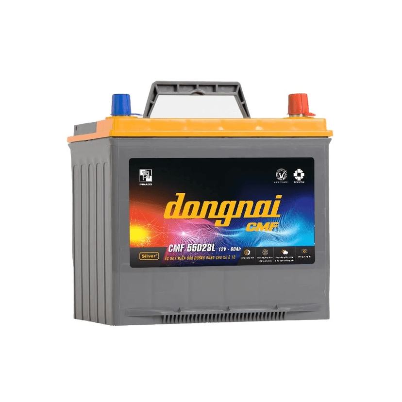 Ắc quy Đồng Nai CMF 55D23L | 12V | 60Ah