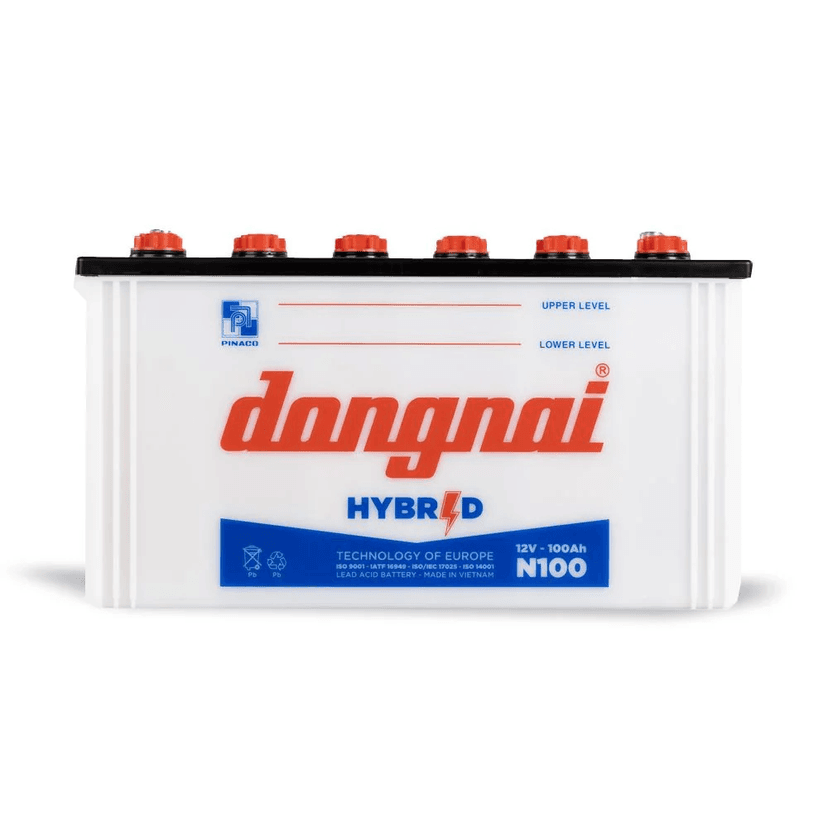 Ắc quy Đồng Nai Hybrid N100 | 12V | 100Ah