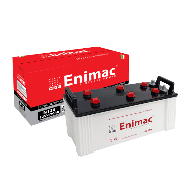Ắc quy Enimac N120 | 12V | 120Ah