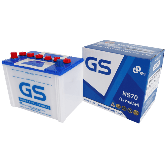 Ắc quy GS NS70 65D26R | 12V | 65Ah