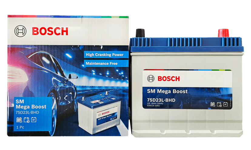 Ắc quy Bosch 75D23L | 12V | 65Ah