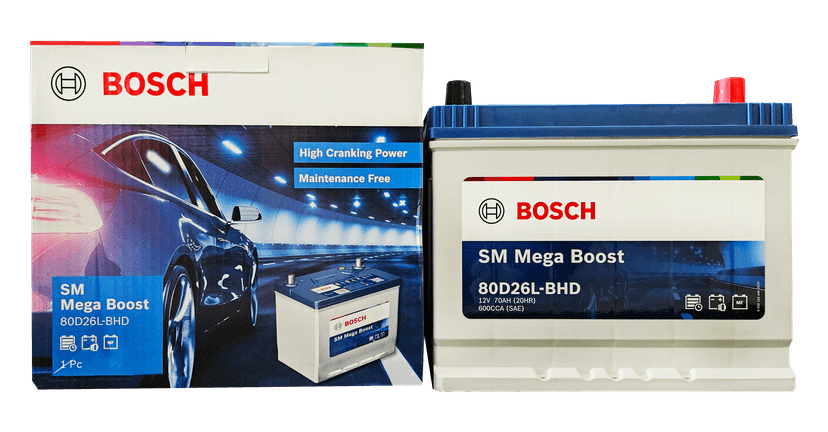 Ắc quy Bosch 80D26L | 12V | 70Ah