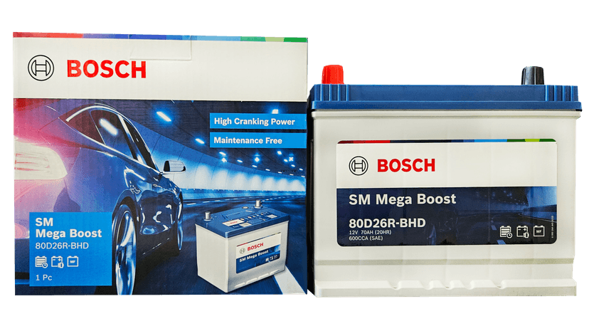 Ắc quy Bosch 80D26R | 12V | 70Ah