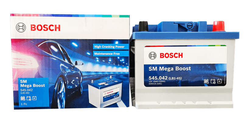 Ắc quy Bosch DIN454.042 | 12V | 45Ah