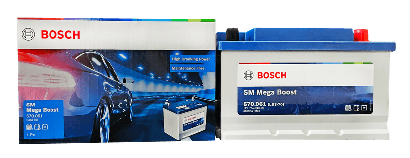 Ắc quy Bosch DIN570.061 | 12V | 70Ah