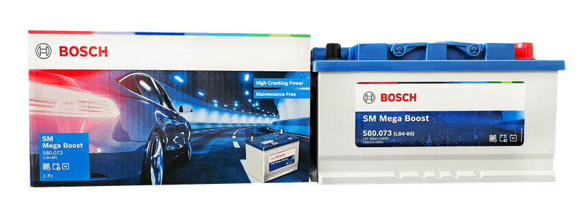 Ắc quy Bosch DIN580.073 | 12V | 80Ah