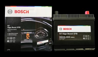 Ắc quy Bosch EFB Q-85 95D23L(Start-Stop) | 12V | 65Ah