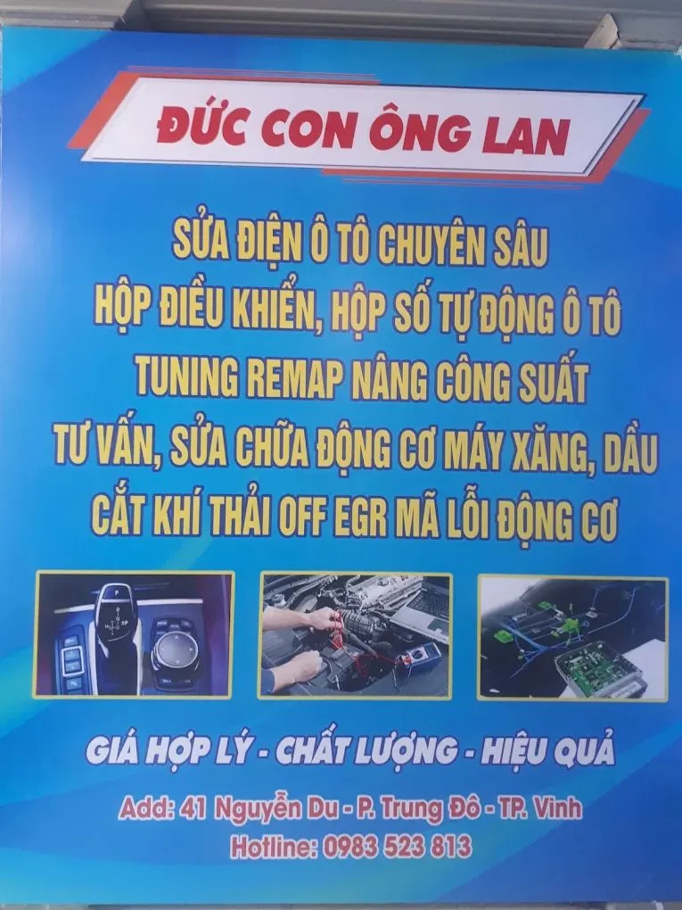 Các dịch vụ chính tại Gara ô tô Đức Con Ông Lan