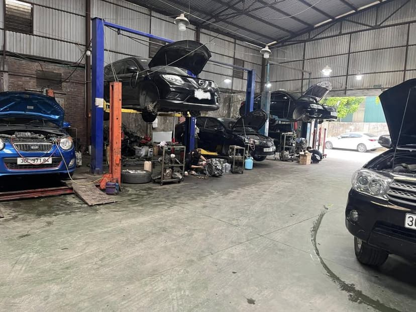 Không gian xưởng của Thành Tâm