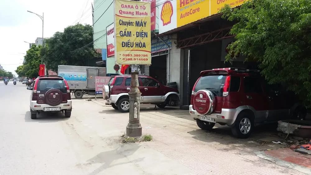 Gara ô tô Quang Hạnh mở cửa tất cả các ngày trong tuần