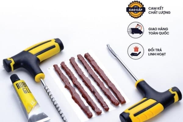 Bộ dụng cụ vá lốp không săm mini