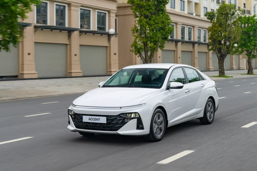 Hyundai Accent là mẫu sedan đô thị hạng B được ưa chuộng tại Việt Nam