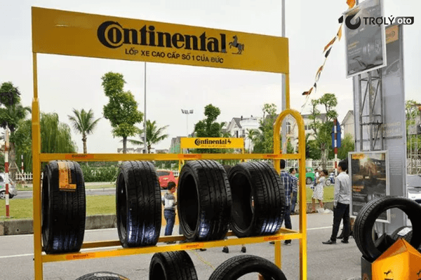 Continental là thương hiệu lốp xe nổi tiếng có xuất xứ từ Đức