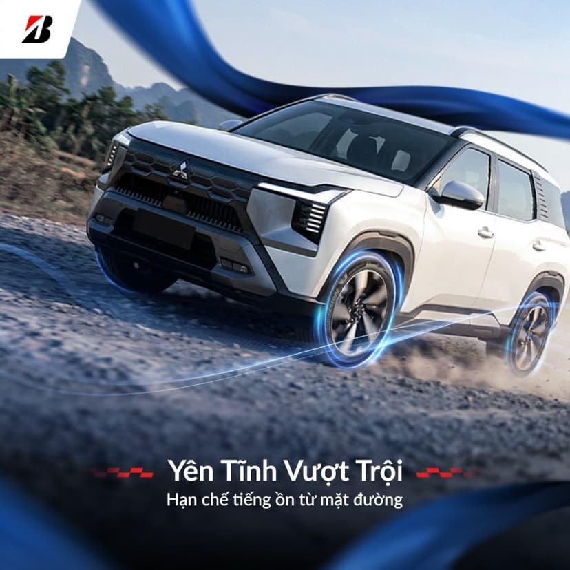 Turanza 6 của Bridgestone mang đến trải nghiệm lái yên tĩnh