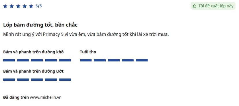 Hông lốp gia cố giúp xe ổn định hơn trên đường gồ ghề