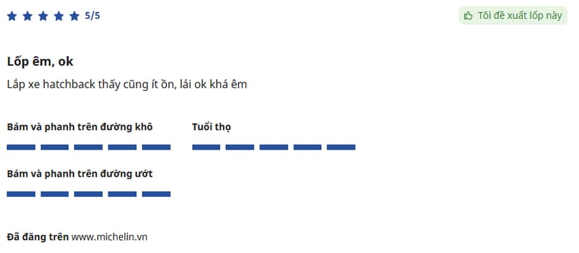 EvenPeak giúp giảm tiếng ồn, mang lại hành trình êm ái và dễ chịu hơn