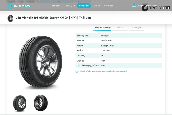 Sailun 175/75R16 ATREZZO SH29 là lốp theo xe của VinFast VF8