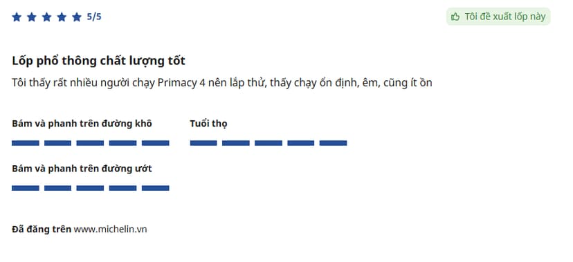 Silent Rib thế hệ thứ 2 giúp giảm rung ồn và tăng sự êm ái khi lái xe