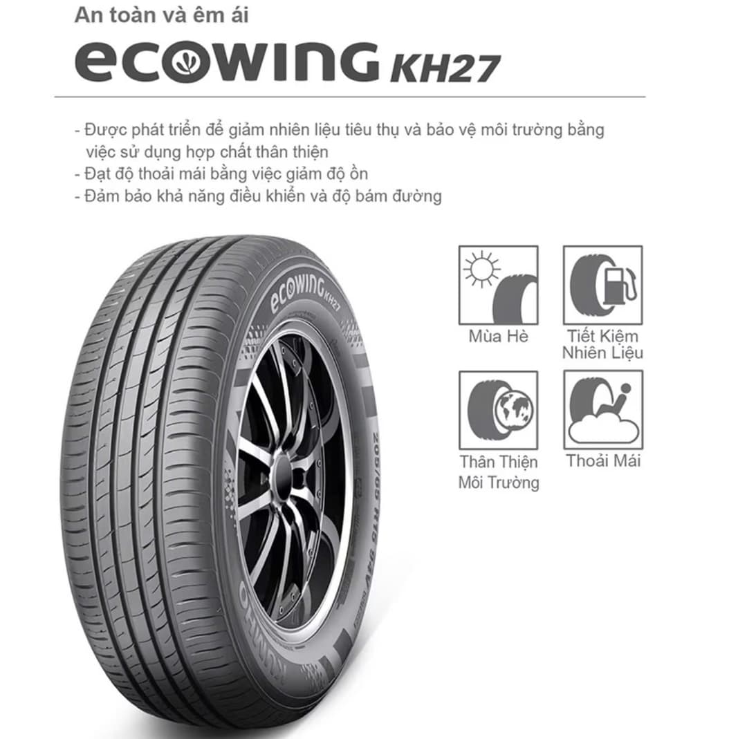 Đặc điểm lốp Kumho Ecowing KH27