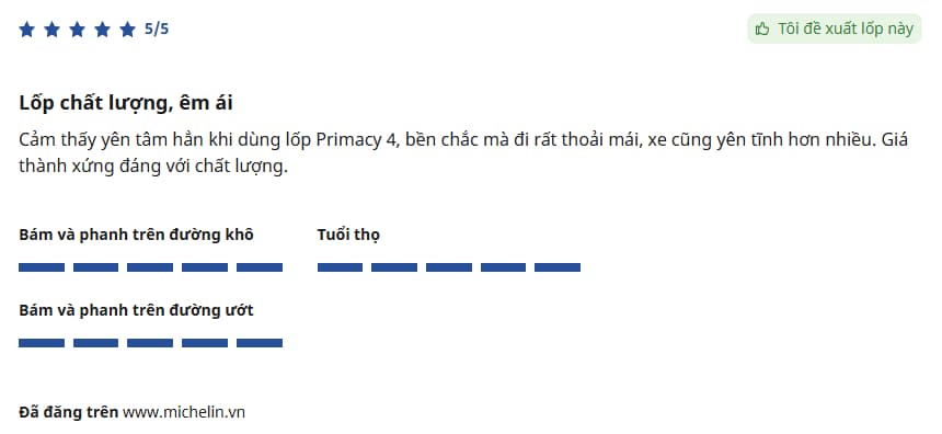 Silent Rib thế hệ thứ 2 giúp giảm rung ồn và tăng độ êm khi di chuyển