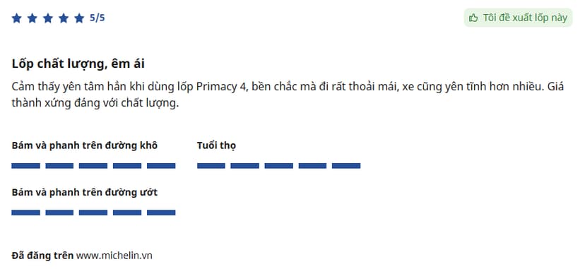 Silent Rib thế hệ thứ 2 giúp giảm rung ồn và tăng độ êm khi di chuyển