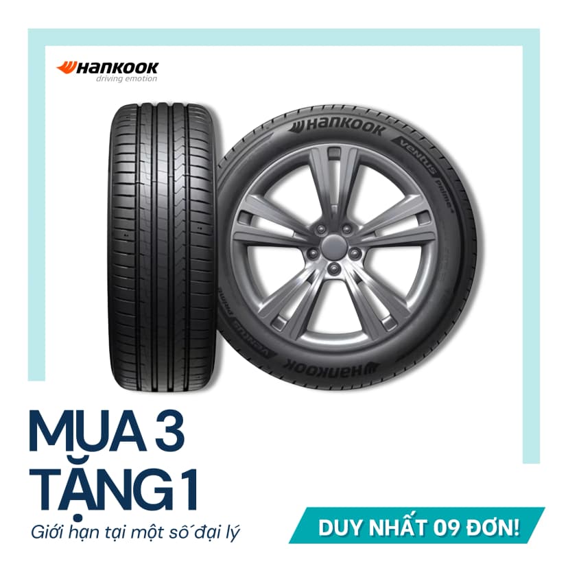 Lốp Hankook 215/45R17 Ventus Prime4 K135 | 4pr | Indonesia