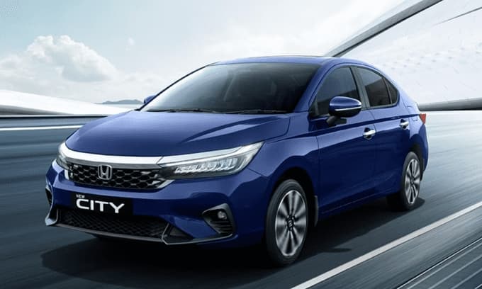 Honda City L sử dụng lốp có kích thước 185/55R16
