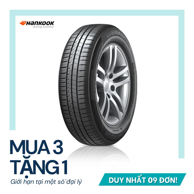 Lốp Hankook 215/60R16 Kinergy eco2 K435 | 4pr | Indonesia