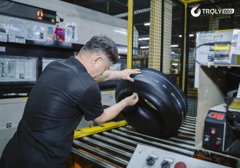 Kiểm tra thông số của lốp ô tô