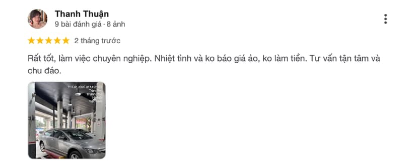 Review gara Dân Chủ từ khách hàng