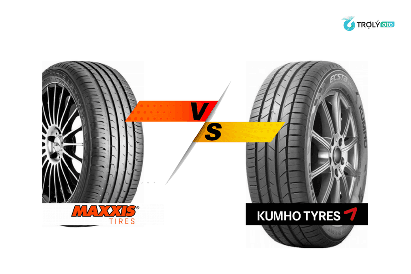 Lốp Kumho và Maxxis đều là những thương hiệu phổ biến được ưa chuộng tại Việt Nam