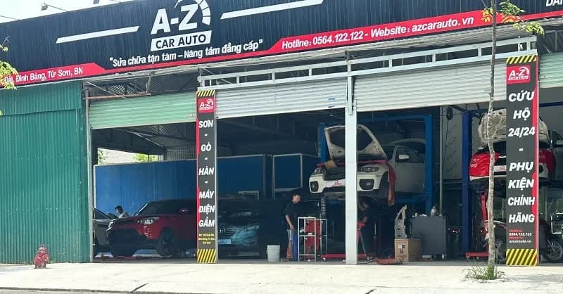 Az Car Auto là 1 gara ô tô uy tín tại Từ Sơn, Bắc Ninh