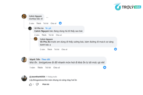 Review lốp Dunlop và lốp Bridgestone