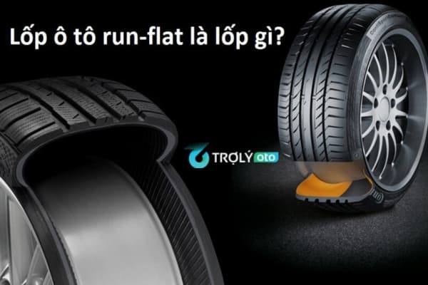 Lốp Runflat còn gọi là lốp chống xịt, lốp tự vá tạm thời