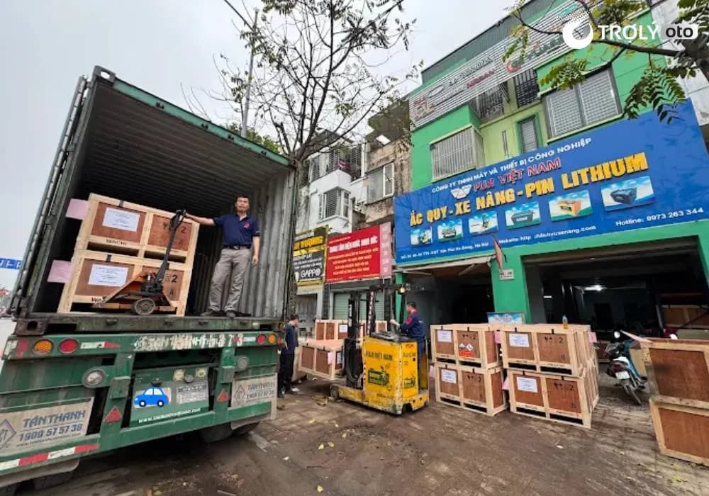 Hoạt động nhập xuất kho ắc quy chính hãng tại Đại lý Ắc Quy GS Yuasa