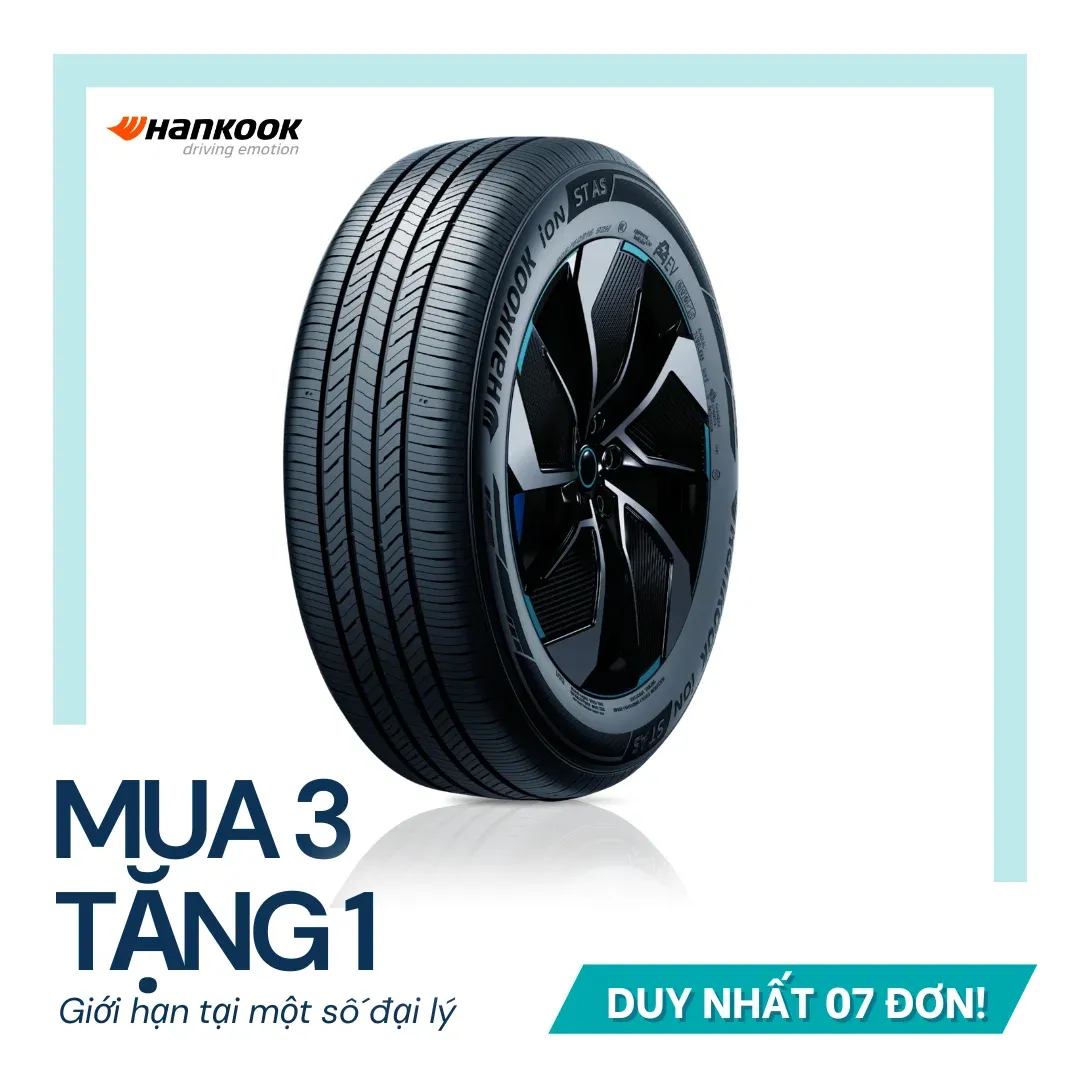 Lốp Hankook 205/50R17 iON ST AS IH61 | 4PR | Trung Quốc