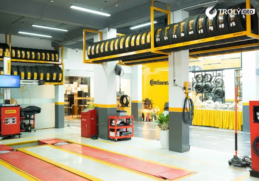 Không gian của một gara đạt chuẩn theo yêu cầu từ Continental