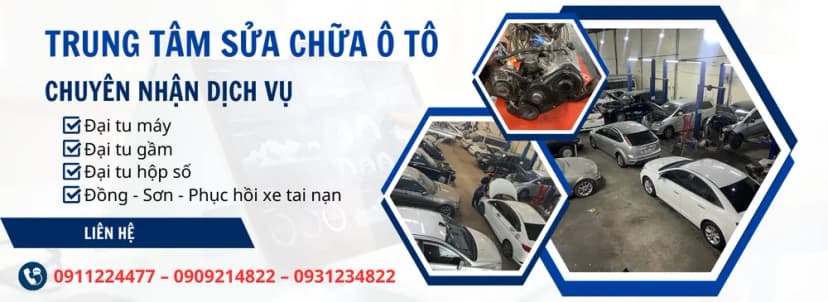 Gara Hoàng Anh cung cấp dịch vụ đa dạng, đáp ứng nhu cầu bảo dưỡng - sửa chữa của chủ xe