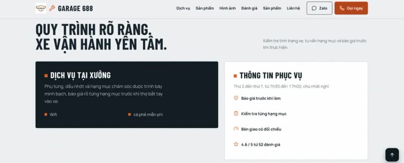 Gara 688 có quy trình rõ ràng, minh bạch